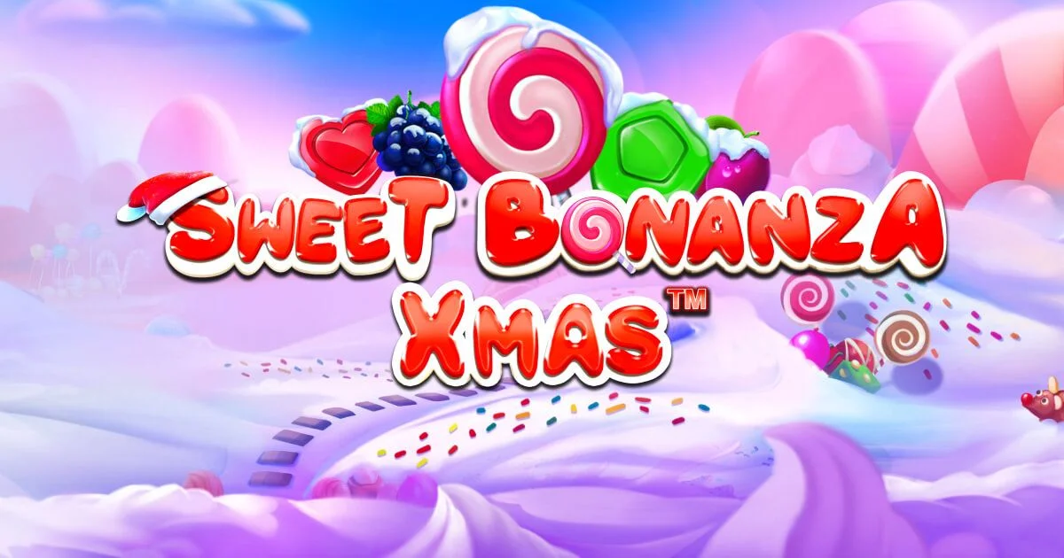 Слот Sweet Bonanza Xmas на екрані онлайн-казино